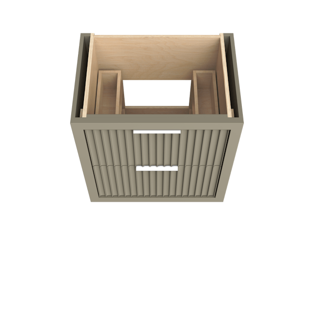 LeCrieú Two-Drawer Single Bath Vanity - image 3 - base