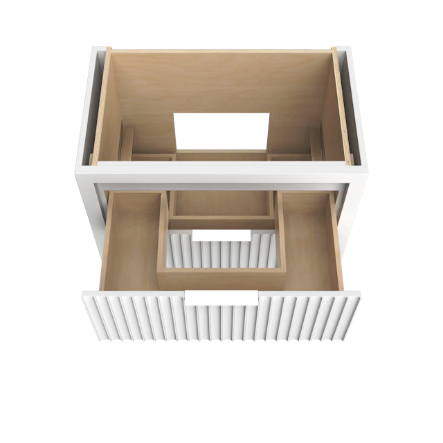 LeCrieú Two-Drawer Single Bath Vanity - image 4 - base