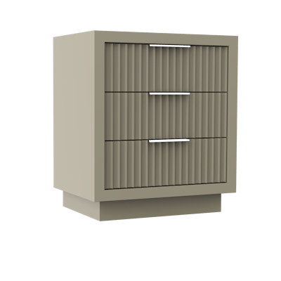 LeCrieú Three-Drawer Single Bath Vanity - image 2 - base