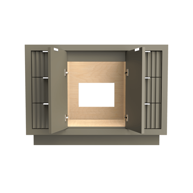 LeCrieú Single Extra Wide Bath Vanity - image 4 - base