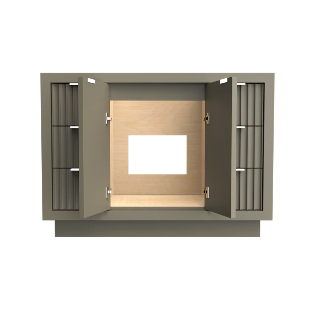 LeCrieú Single Extra Wide Bath Vanity - image 4 - base