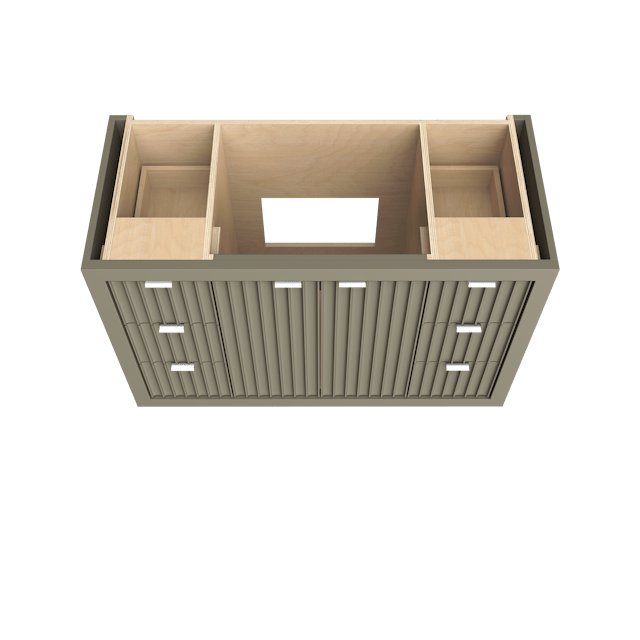 LeCrieú Single Extra Wide Bath Vanity - image 3 - base