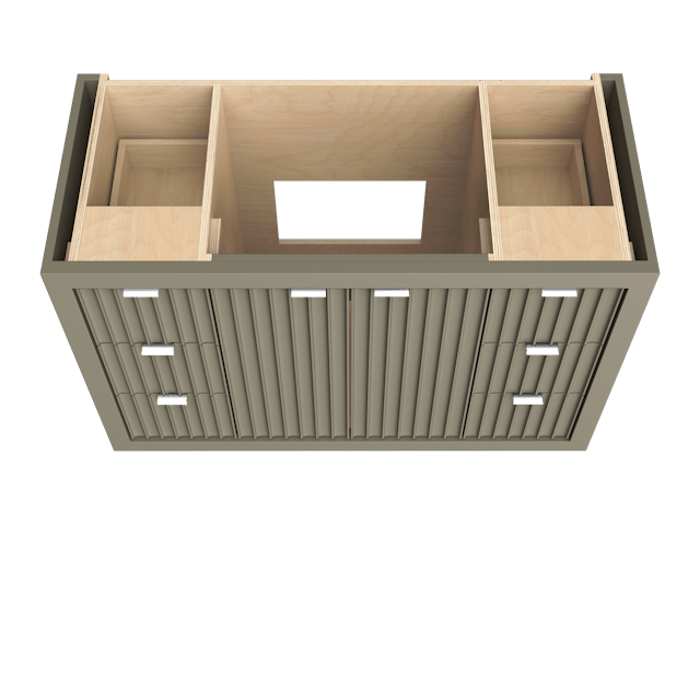 LeCrieú Single Extra Wide Bath Vanity - image 3 - base