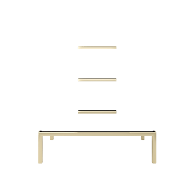 Rift White Oak Three-Drawer Single Bath Vanity - image 1 - hardware