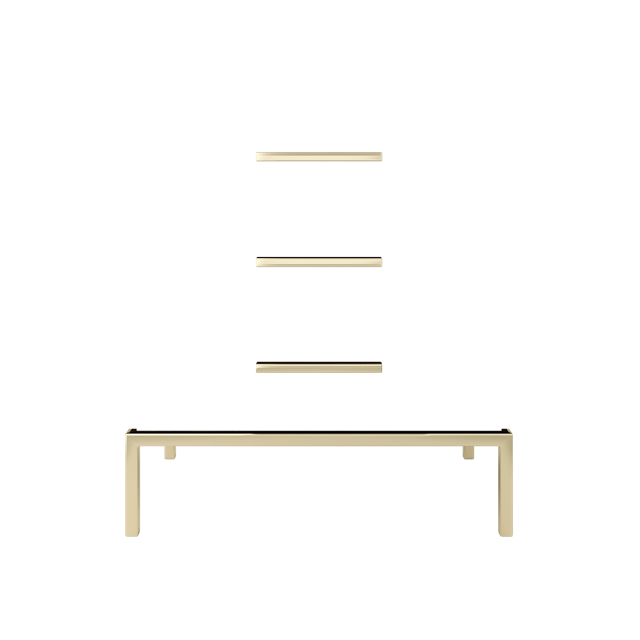 Rift White Oak Three-Drawer Single Bath Vanity - image 1 - hardware