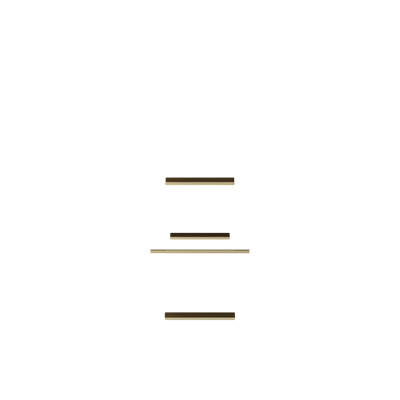 Rift White Oak Three-Drawer Single Bath Vanity - image 4 - hardware