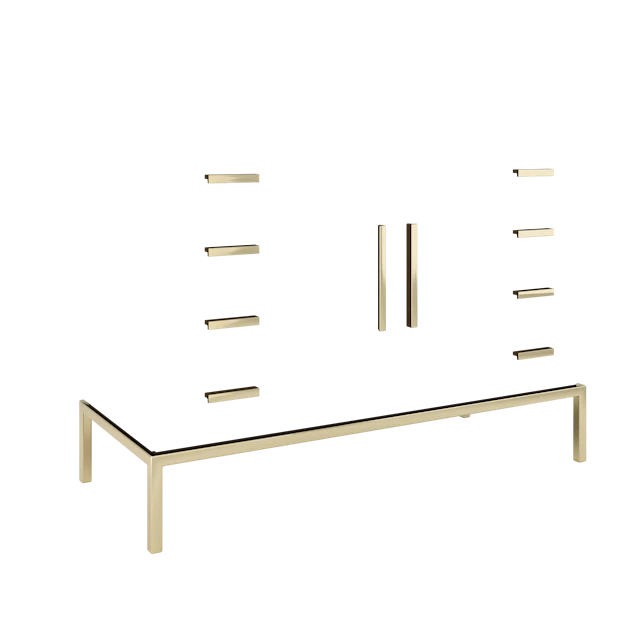 Rift White Oak Single Extra Wide Bath Vanity - image 2 - hardware