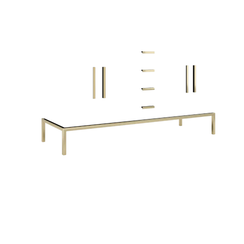 Rift White Oak Double Bath Vanity - image 2 - hardware