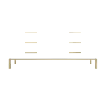 72" Wide - hardware