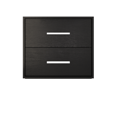 Rift White Oak Two-Drawer Single Bath Vanity - image 1 - base