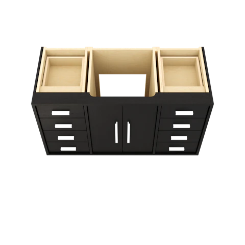Rift White Oak Single Extra Wide Bath Vanity - image 3 - base