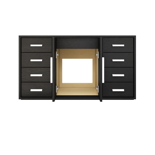 Rift White Oak Single Extra Wide Bath Vanity - image 4 - base