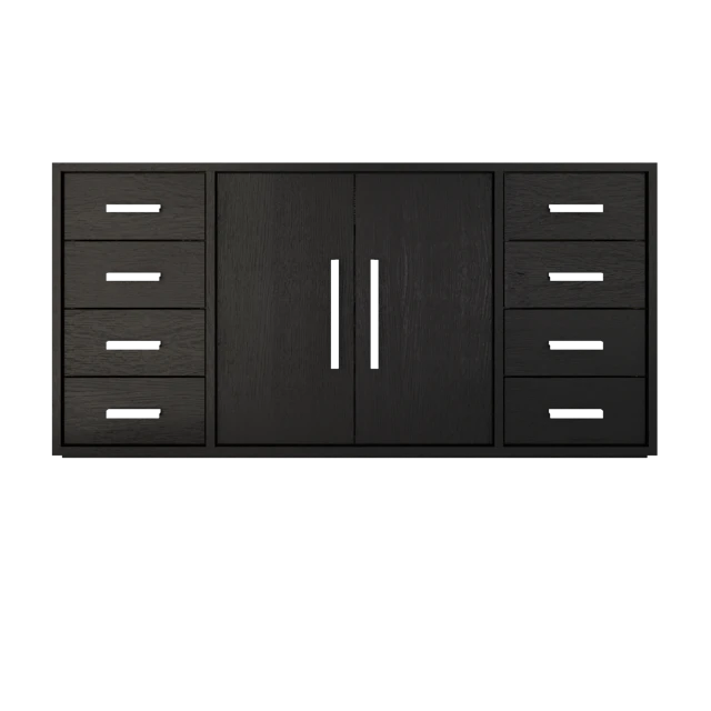 Rift White Oak Single Extra Wide Bath Vanity - image 1 - base