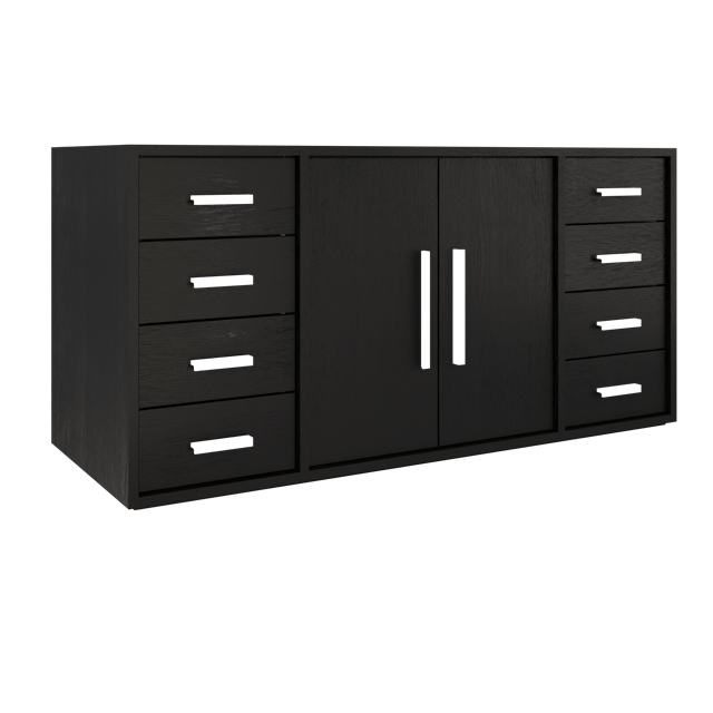 Rift White Oak Single Extra Wide Bath Vanity - image 2 - base