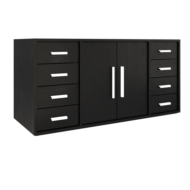 Rift White Oak Single Extra Wide Bath Vanity - image 2 - base