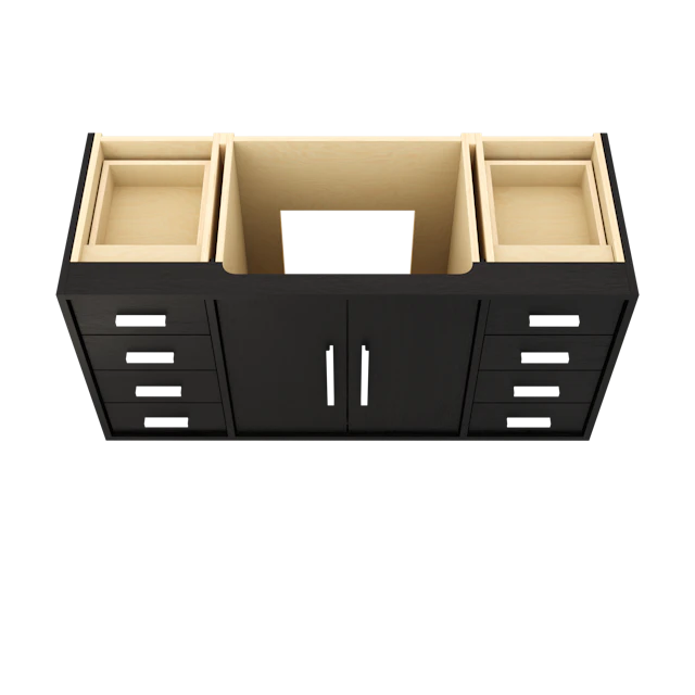 Rift White Oak Single Extra Wide Bath Vanity - image 3 - base