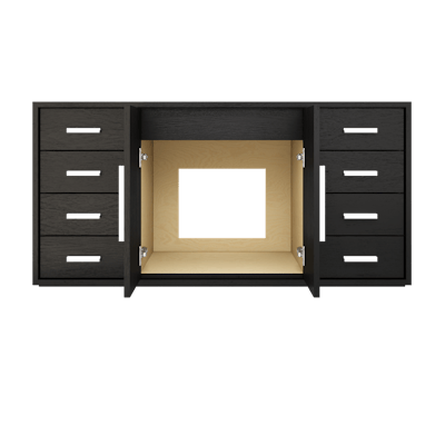 Rift White Oak Single Extra Wide Bath Vanity - image 5 - base