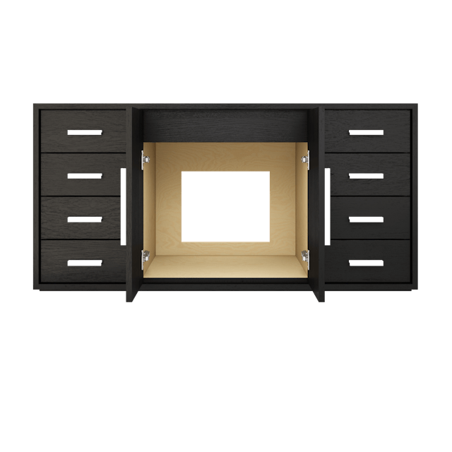 Rift White Oak Single Extra Wide Bath Vanity - image 5 - base