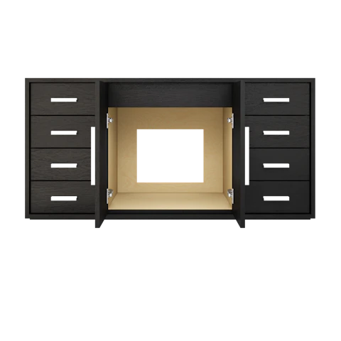 Rift White Oak Single Extra Wide Bath Vanity - image 5 - base