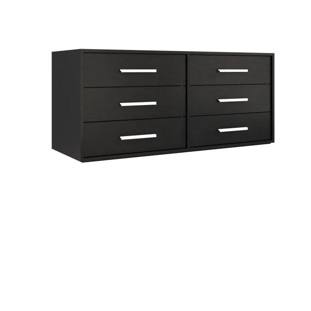 Rift White Oak Double Drawer Bath Vanity - image 2 - base