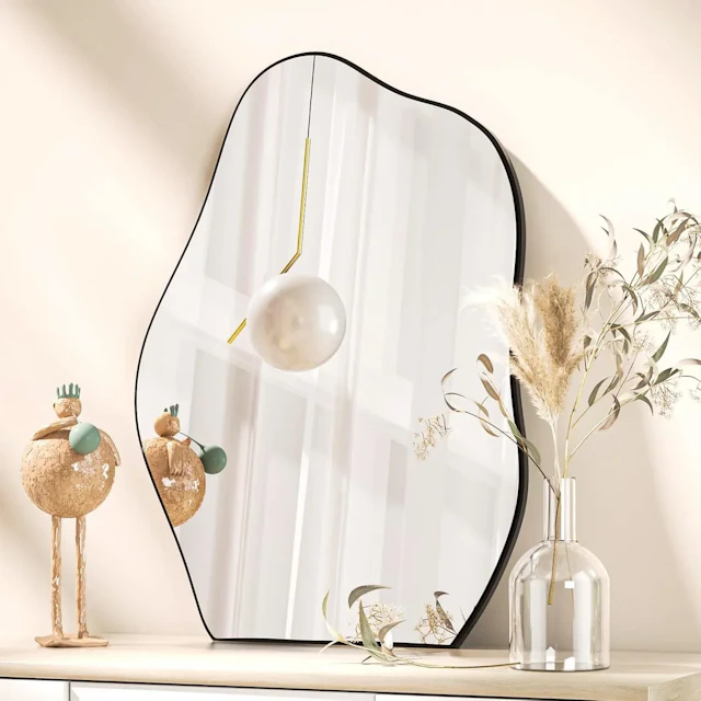Wood Framed Cloud Wall Mirror - angle 7 - other
