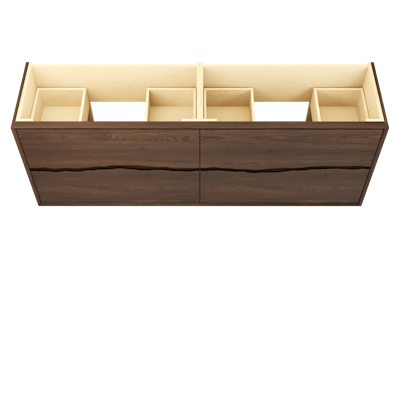 Ventura Four-Drawer Double Bath Vanity - image 3 - base