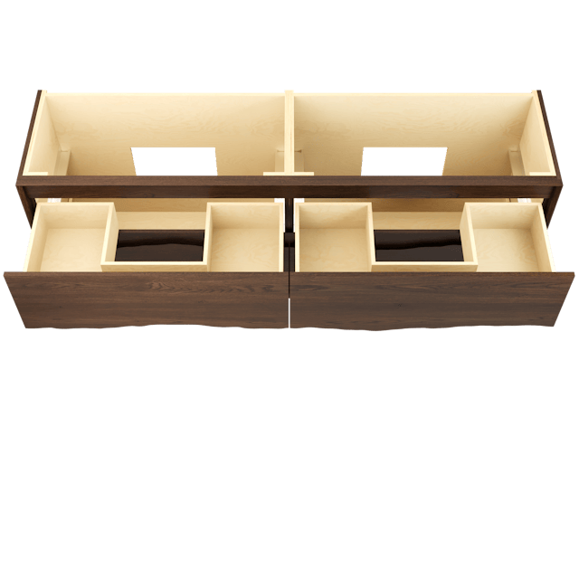 Ventura Four-Drawer Double Bath Vanity - image 4 - base