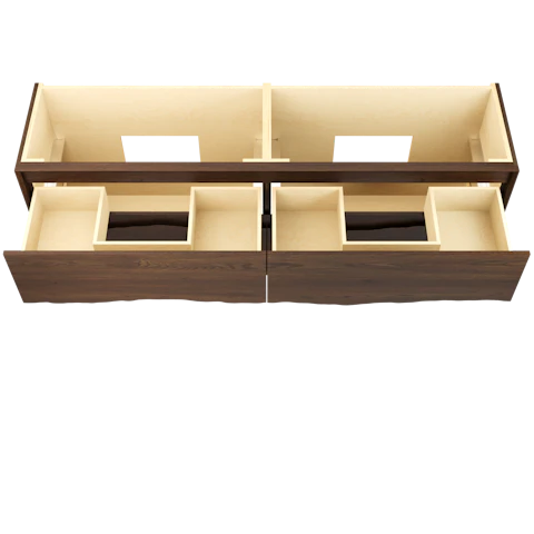 Ventura Four-Drawer Double Bath Vanity - image 4 - base