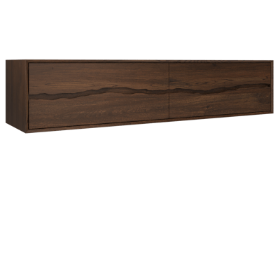 Ventura Four-Drawer Double Bath Floating Vanity With Integrated Countertop - image 2 - base