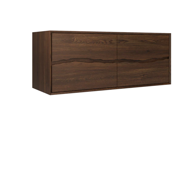 Ventura Four-Drawer Double Bath Floating Vanity - image 2 - base