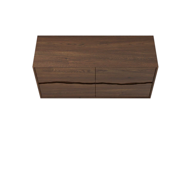 Ventura Four-Drawer Double Bath Vanity With Integrated Countertop - image 3 - base