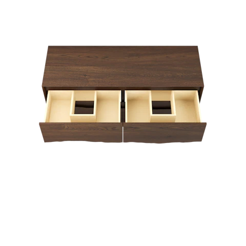 Ventura Four-Drawer Double Bath Vanity With Integrated Countertop - image 4 - base
