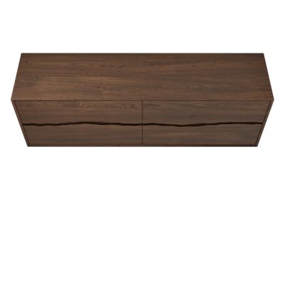 Ventura Four-Drawer Double Bath Vanity With Integrated Countertop - image 3 - base