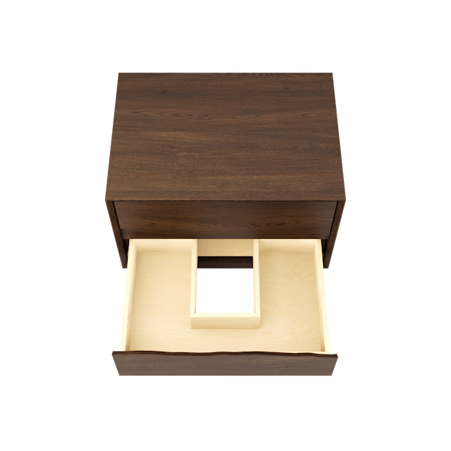 Ventura Two-Drawer Single Bath Floating Vanity With Integrated Countertop - image 5 - base