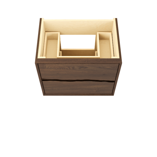 Ventura Two-Drawer Single Bath Floating Vanity - image 3 - base