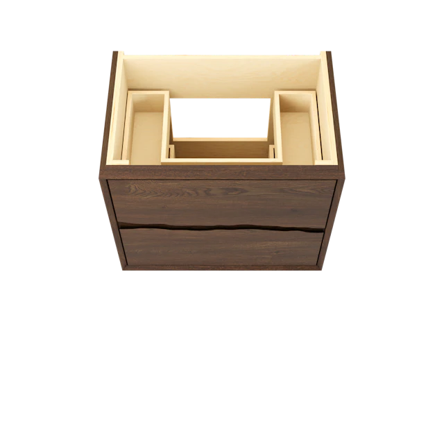 Ventura Two-Drawer Single Bath Floating Vanity - image 3 - base