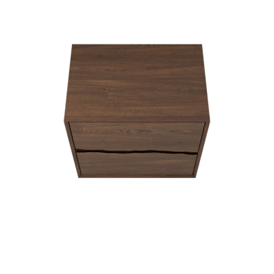 Ventura Two-Drawer Single Bath Vanity With Integrated Countertop - image 3 - base