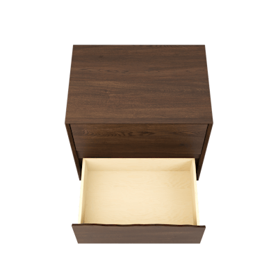 Ventura Two-Drawer Single Bath Vanity With Integrated Countertop - image 5 - base