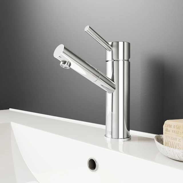 Noma Single Handle Single-Hole Bathroom Faucet - angle 2 - other