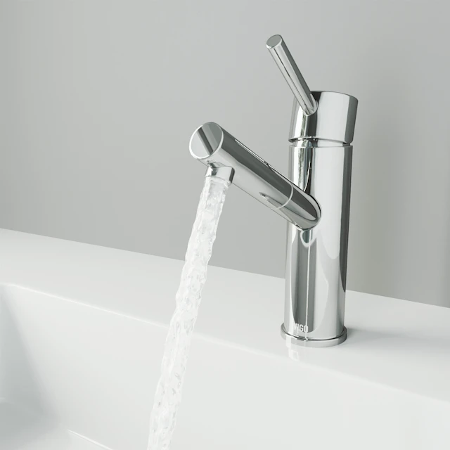 Noma Single Handle Single-Hole Bathroom Faucet - angle 3 - other