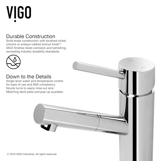 Noma Single Handle Single-Hole Bathroom Faucet - angle 5 - other