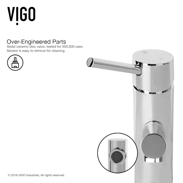Noma Single Handle Single-Hole Bathroom Faucet - angle 6 - other
