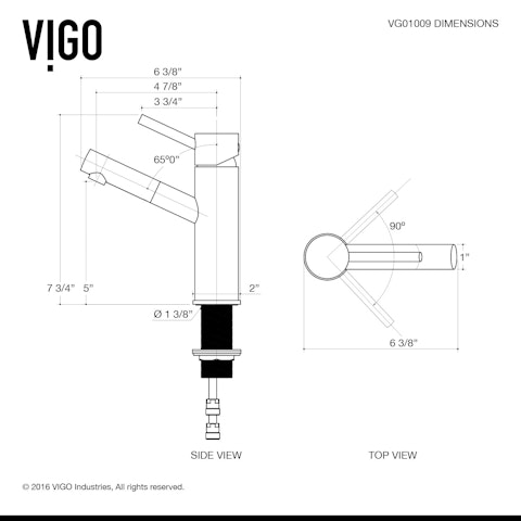 Noma Single Handle Single-Hole Bathroom Faucet - image 8 - other