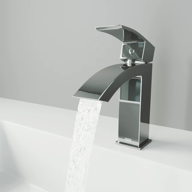 Satro Single Handle Single-Hole Bathroom Faucet - angle 3 - other