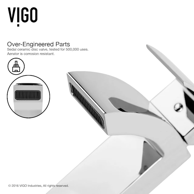 Satro Single Handle Single-Hole Bathroom Faucet - angle 6 - other