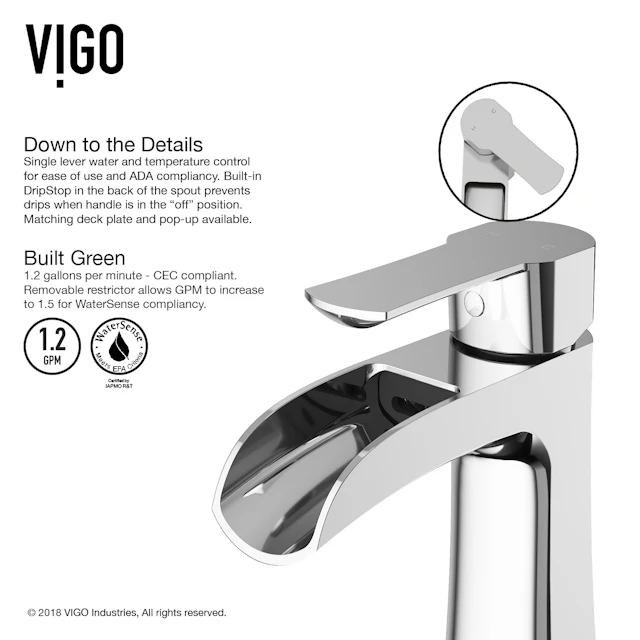 Paloma Single Handle Single-Hole Bathroom Faucet - angle 4 - other