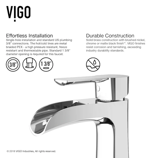 Paloma Single Handle Single-Hole Bathroom Faucet - angle 5 - other