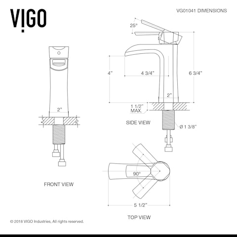 Paloma Single Handle Single-Hole Bathroom Faucet - image 7 - other