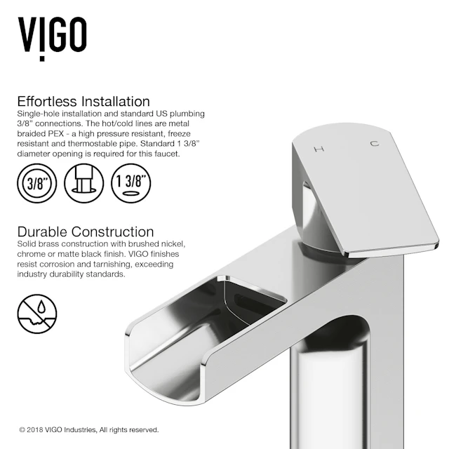 Ileana Single Handle Single-Hole Bathroom Faucet - angle 5 - other