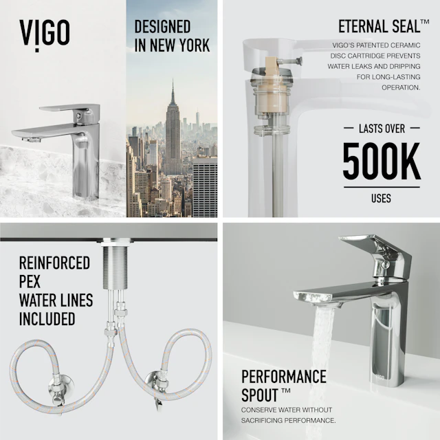 Davidson Single Handle Single-Hole Bathroom Faucet - angle 5 - other